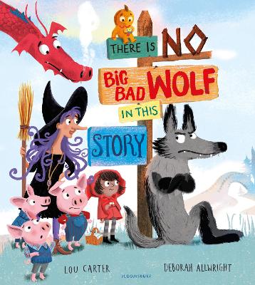 There Is No Big Bad Wolf In This Story book
