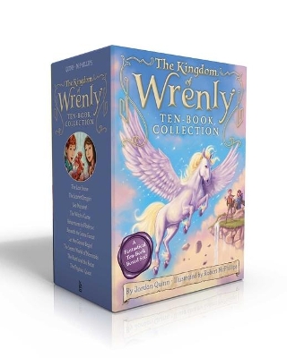 The Kingdom of Wrenly Ten-Book Collection (Boxed Set): The Lost Stone; The Scarlet Dragon; Sea Monster!; The Witch's Curse; Adventures in Flatfrost; Beneath the Stone Forest; Let the Games Begin!; The Secret World of Mermaids; The Bard and the Beast; The Pegasus Quest book