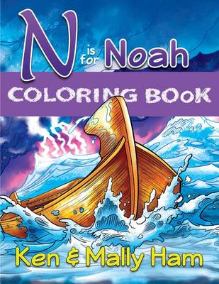 N Is for Noah Coloring Book book