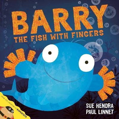 Barry the Fish with Fingers book