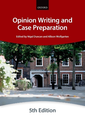 Opinion Writing and Case Preparation by The City Law School