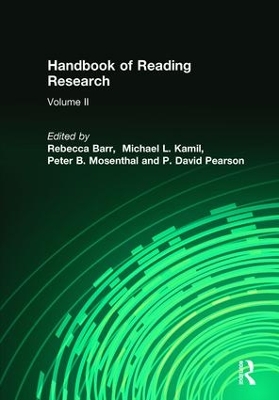 Handbook of Reading Research book
