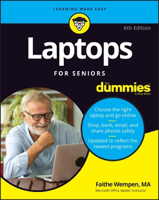 Laptops For Seniors For Dummies book