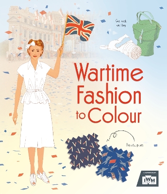 Wartime Fashion to Colour book