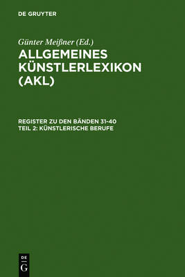 Künstlerische Berufe by Günter Meißner