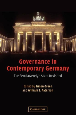 Governance in Contemporary Germany by Simon Green