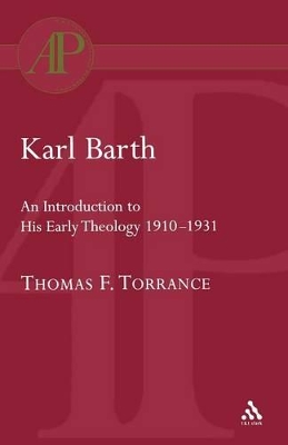 Karl Barth book