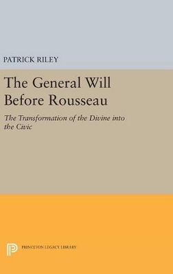 General Will before Rousseau book