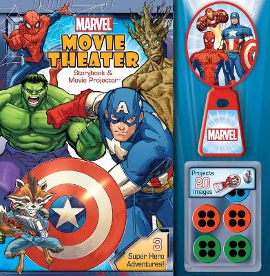 Marvel Movie Theater Storybook & Movie Projector book