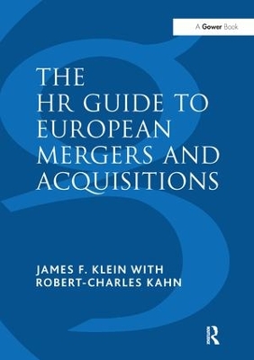 HR Guide to European Mergers and Acquisitions book