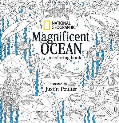 National Geographic Magnificent Ocean: A Coloring Book book