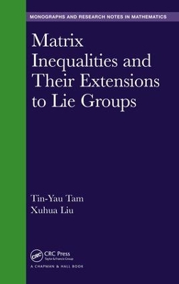 Matrix Inequalities and Their Extensions to Lie Groups book