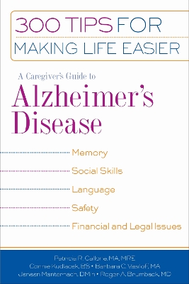 Caregiver's Guide to Alzheimer's Disease book