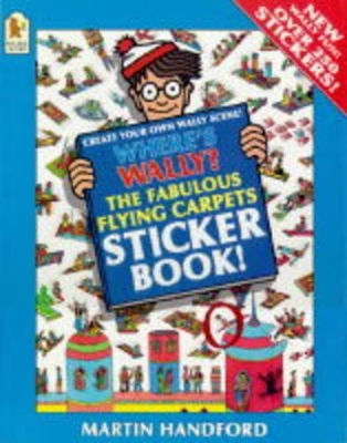 Where's Wally? Flying Carpet Sticker Boo book