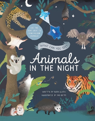 What Can You See? Animals in the Night: Use the Star Light to Find Hidden Animals! book