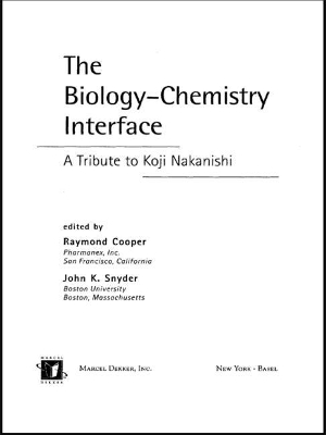 Biology-Chemistry Interface book