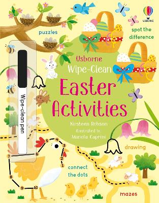 Wipe-Clean Easter Activities book