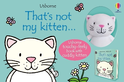 That's not my kitten... book and toy by Fiona Watt