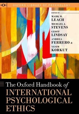 Oxford Handbook of International Psychological Ethics book