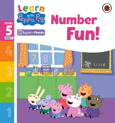 Learn with Peppa Phonics Level 5 Book 9 – Number Fun! (Phonics Reader) book