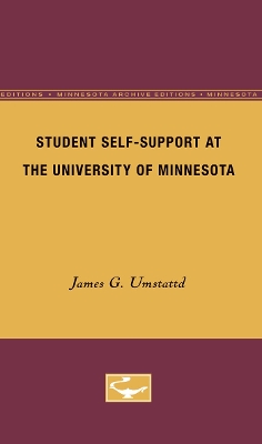 Student Self-Support at the University of Minnesota book