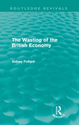 The Wasting of the British Economy (Routledge Revivals) by Sidney Pollard