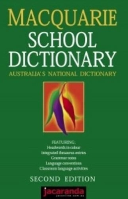 The Macquarie School Dictionary 2e: Book & CD-Rom book