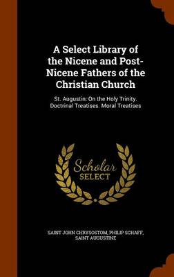 A Select Library of the Nicene and Post-Nicene Fathers of the Christian Church: St. Augustin: On the Holy Trinity. Doctrinal Treatises. Moral Treatises book