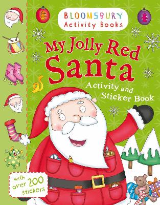 My Jolly Red Santa Activity and Sticker Book by Helen Poole