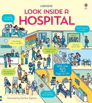 Look Inside a Hospital book