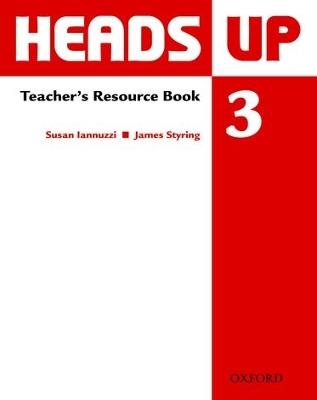 Heads Up: 3: Teacher's Resource Book book