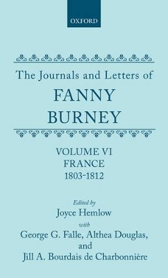 The Journals and Letters of Fanny Burney (Madame d'Arblay) book