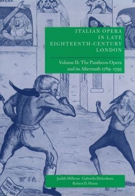 Italian Opera in Late Eighteenth-Century London book