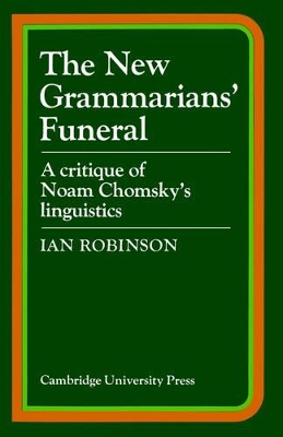 New Grammarians' Funeral book