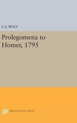 Prolegomena to Homer, 1795 book