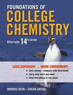 Foundations of College Chemistry book