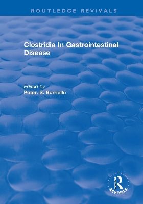 Clostridia In Gastrointestinal Disease book