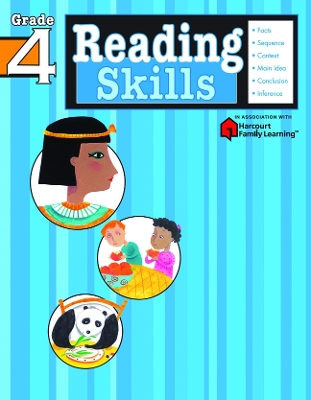 Reading Skills: Grade 4 (Flash Kids Harcourt Family Learning) book