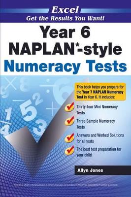 Naplan* Style Numeracy TST Yr 6 book