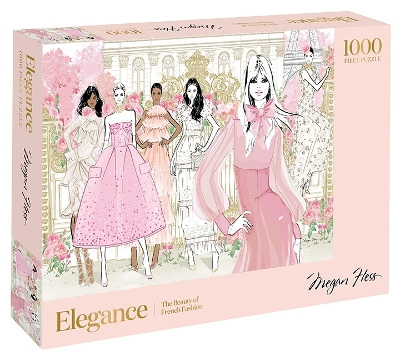 Elegance: 1000-Piece Puzzle: The Beauty of French Fashion book