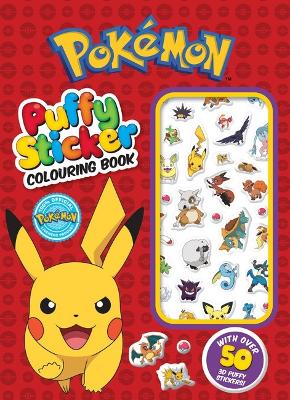 Pokemon: Puffy Sticker Colouring Book book