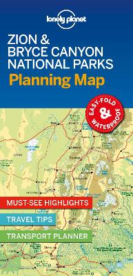 Lonely Planet Zion & Bryce Canyon National Parks Planning Map book