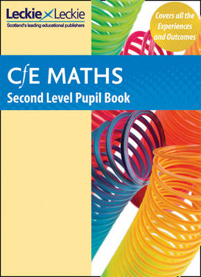 CfE Maths Second Level Pupil Book book