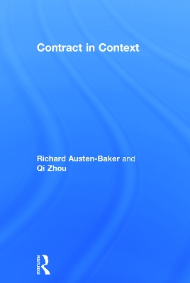 Contract in Context book