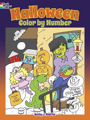 Halloween Color by Number book