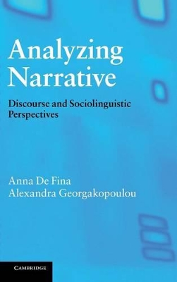 Analyzing Narrative book