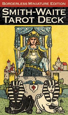 Smith-Waite® Tarot Deck Borderless Miniature Edition book