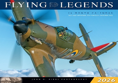 Flying Legends 2026: 16-Month Calendar--September 2025 through December 2026 book