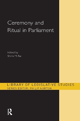 Ceremony and Ritual in Parliament by Shirin M. Rai