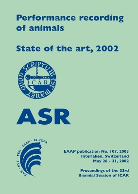 Performance Recording of Animals book